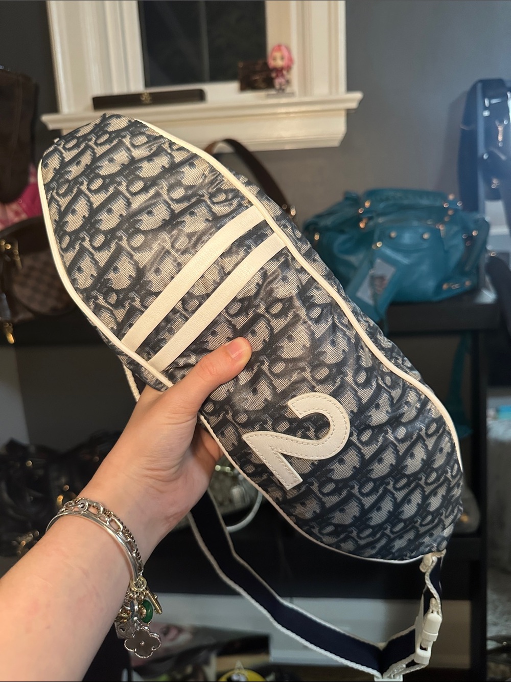 vintage Christian Dior Trotter "2" waist bag